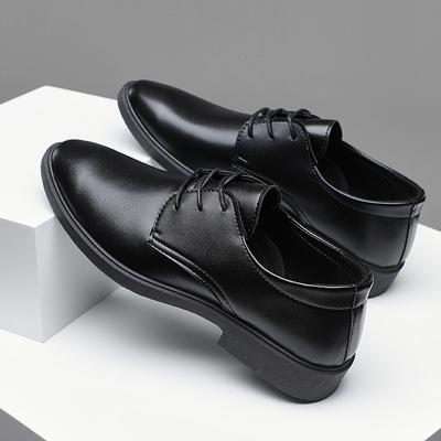 Übergröße Jugend Britisch Casual Businesskleid Lederschuhe Herrenschuhe Hochzeitsschuhe Einzelne Schuhe Arbeitsschuhe Wasserdicht