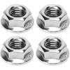 Piping & Piping Kits,8 Pcs M8 1.25 Threaded Turbo Studs Kit 8Mm Metal Alloy High Pressure Manifold Stud Bolt Nut Hardware