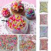 100g DIY Material Set Multicolor Polymer Clay Particles for Making Food Toys Phone Case Decorations