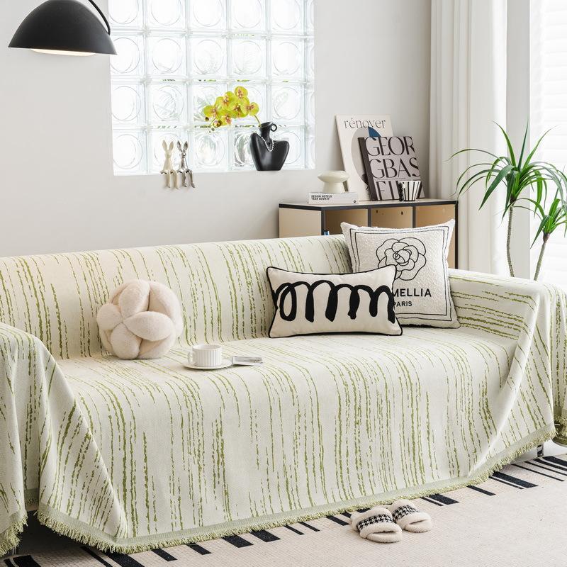 Luxury Soft Chenille Sofa Towel Anti-scratch Furniture Protective Cover  Universal 1/2/3/4 Seater Couch Cover for Living Room