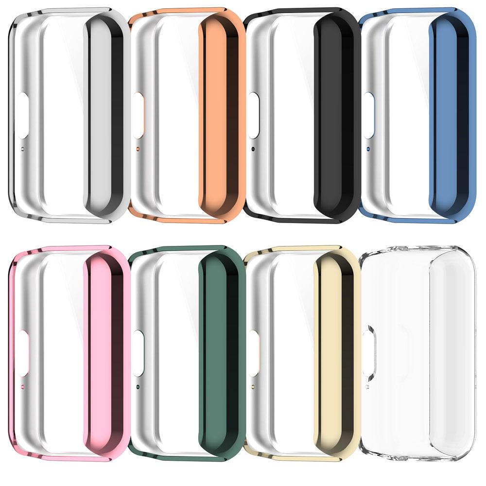 Full Protective Case Cover Shell For Samsung Galaxy Fit 3 SM-R390 Replacement Accessories Frame Cases 360 TPU Screen Protective