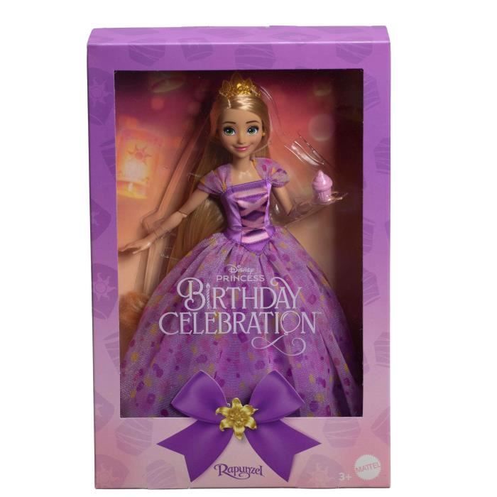 DISNEY PRINCESSES Raiponce Fête d’Anniversaire-Poupée Inspirée Du Film - HYC38