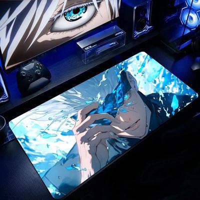 Satoru Gojo Επιφάνεια Ποντικιού Mousepad Μεγάλη Επιφάνεια Ποντικιού Gaming Κλειδωμένη Άκρη Παχύ Πίνακας Τραπεζιού Πληκτρολογίου Υπολογιστή Επιφάνεια Γραφείου
