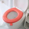 1 Stück EVA Wasserdichte Toilettensitzabdeckung Verdickt Ganzjahres-Universelle Toilettensitzauflage Klebeart Toilettenauflage Zubehör