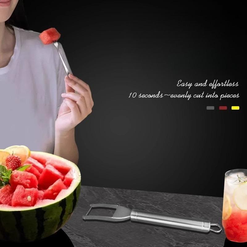 Multi-functional Watermelon Slicer and Fork