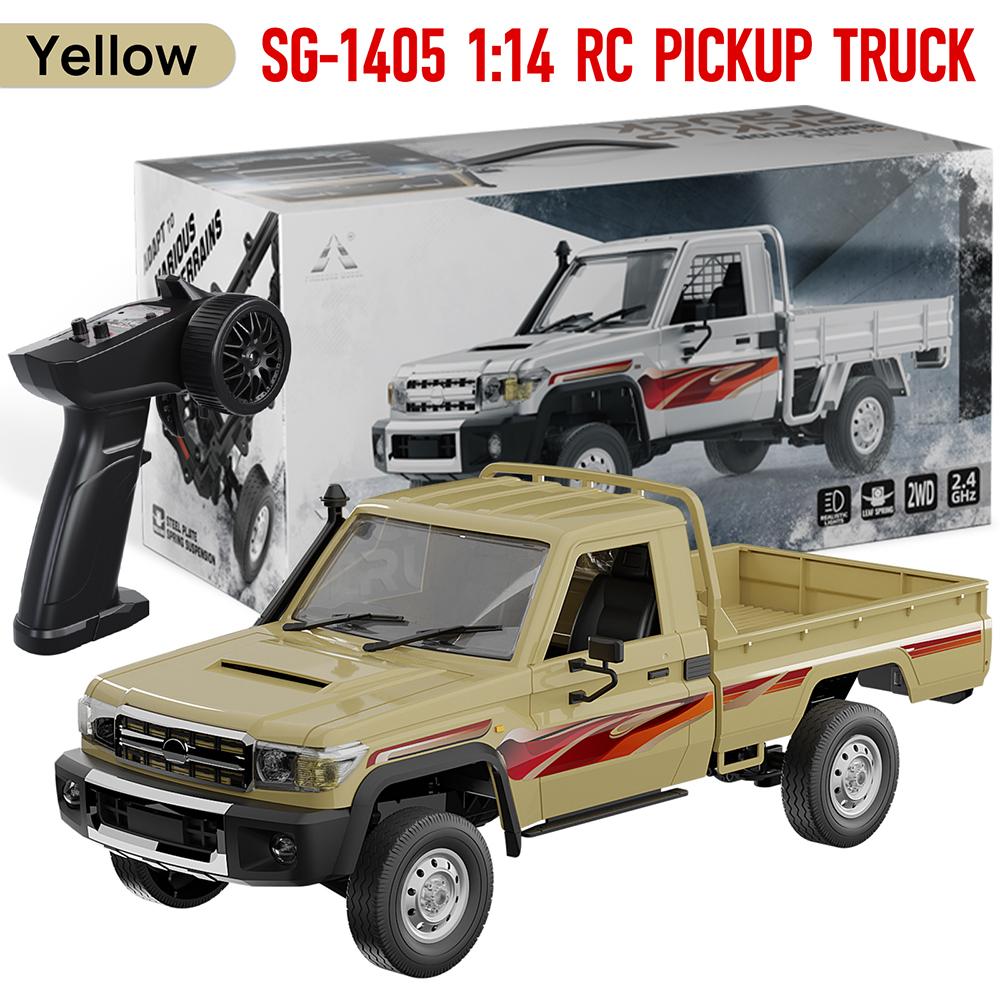 

9IMOD SG-1405/1406 2.4G 1:14 RC Pickup Truck 260 Motor 50M Rear Straight Axle Drive RC Truck Model Car Adult Kids Outdoor Toys