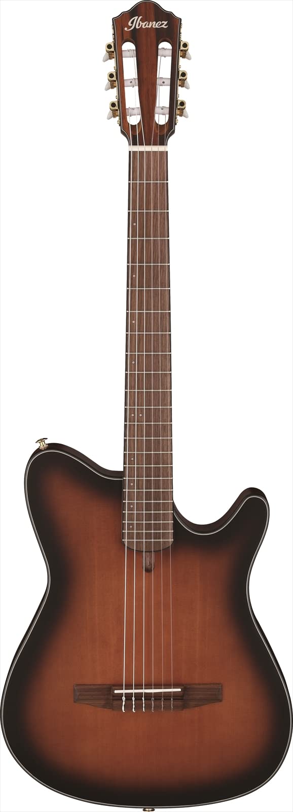 

Ibanez Nylon Sound Guitar for Electric Players [Brown Sunburst Flat] FRH10N-BSF