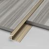 Aluminum Alloy I-Beam Wood Veneer Trim & Decorative Corner Strip for Wall and Floor