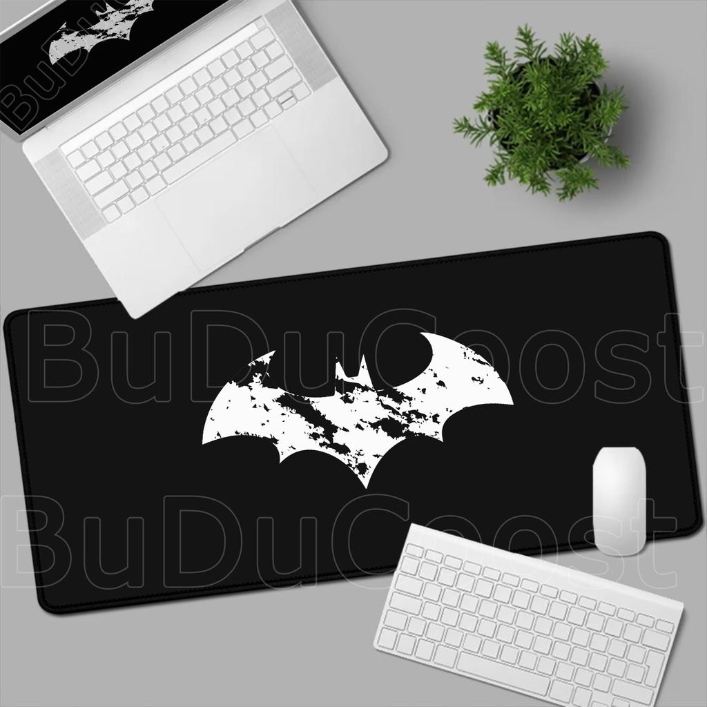 B-Batman Mouse Pad HD Large Gaming Non-slip Rubber Keyboard Desk Mat Office Laptop Computer Pc Gamer Cabinet Mousepad Xxl Carpet