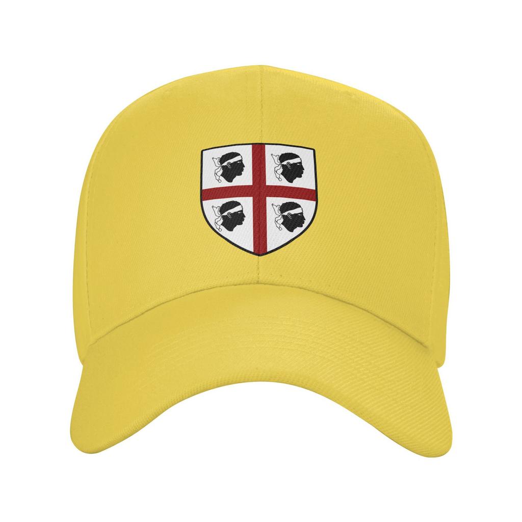 Personalized Sardinia Flag Four Moors Baseball Cap Sun Protection Adjustable Italy Sardegna Coat Of Arms Dad Hat Summer