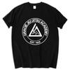 Mann Casual T Shirt Gracie Brasilianische Jiu Jitsu T-shirt Cool BJJ Top Kunst Grafik T-shirts Männliche Freizeit Lose Tops Übergroßen tees