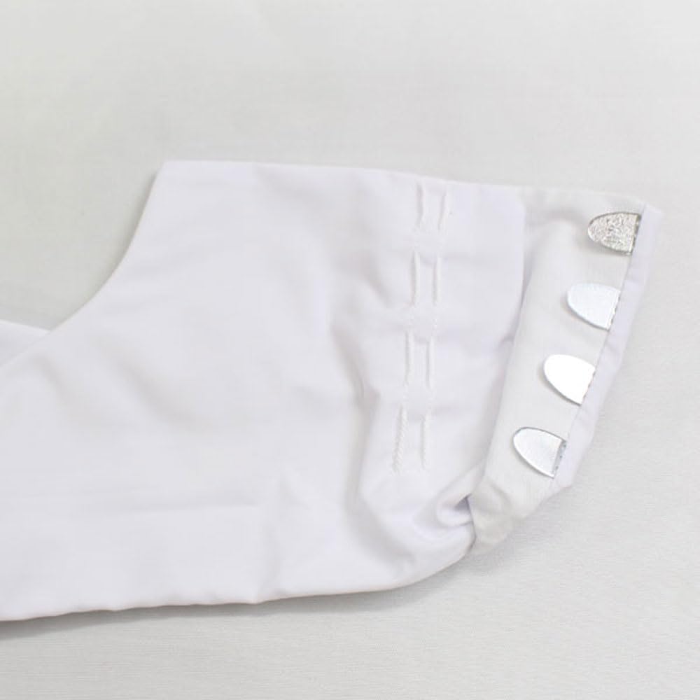 [hgb299] Kineya Special Selection Tabi Socks, Tetron Broadcloth, 4-Clasp, Wrinkle-Resistant White Tabi Socks [Kimono Biyori] (JP, Numbered Size, 26.0