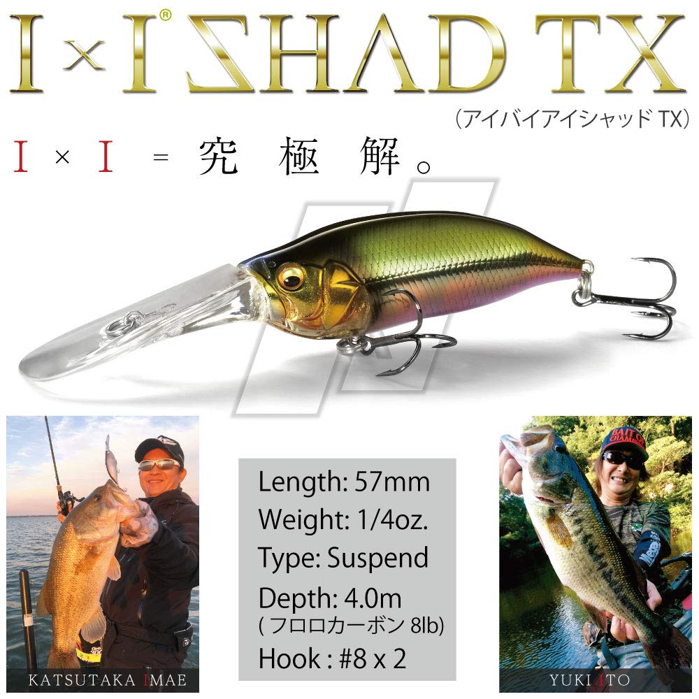 Megabass IXI SHAD TX Matt Tiger