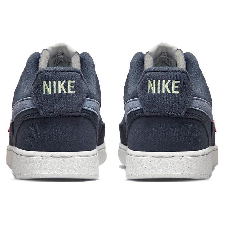 Nike Court Vision Low Next Nature Thunder Blue Men Sneakers Summit-White Barely-Volt Ashen-Slate DM0836-400