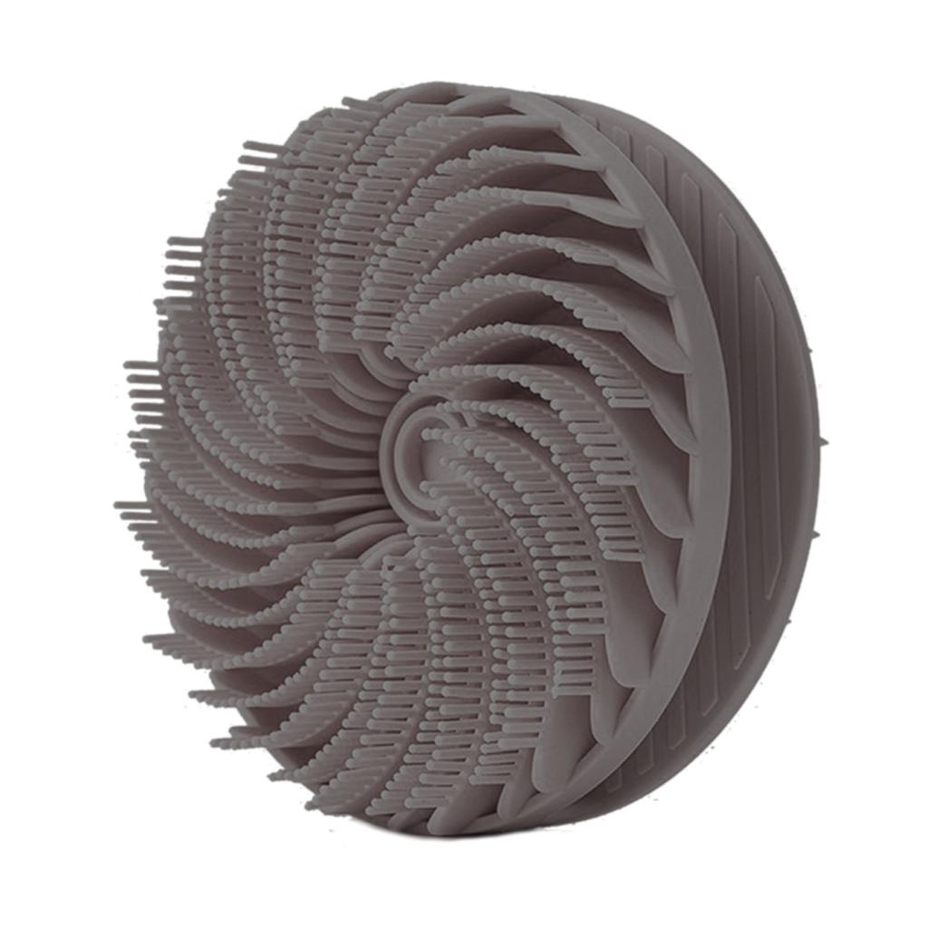 Dual Sided Silicone Bath Brush For Gentle Exfoliation And Deep Cleansing With Ergonomic Handle