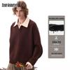 Mark Fairwhale Men's American Vintage Wool Blend Polo Sweater