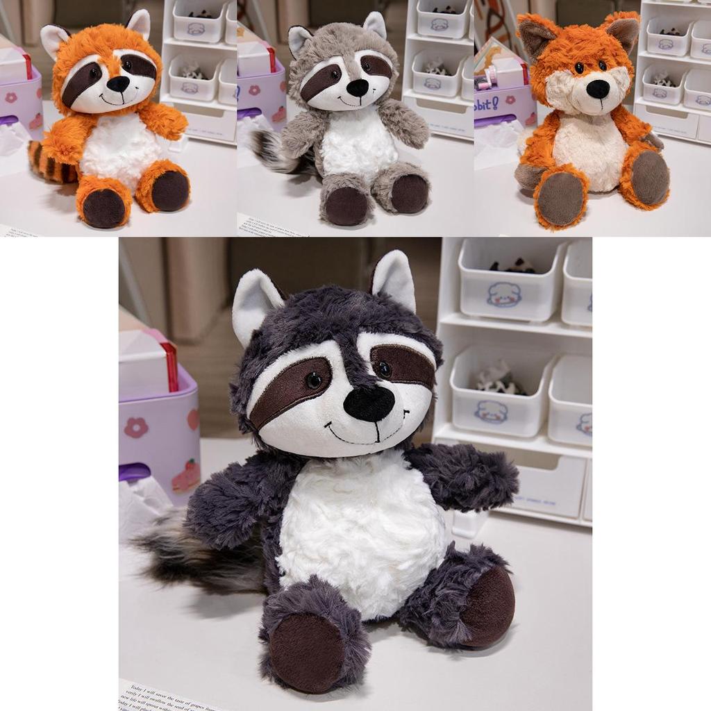Adorable Plush Raccoon And Sloth Stuffed Animal Doll For Kids Soft And Cuddly Gift