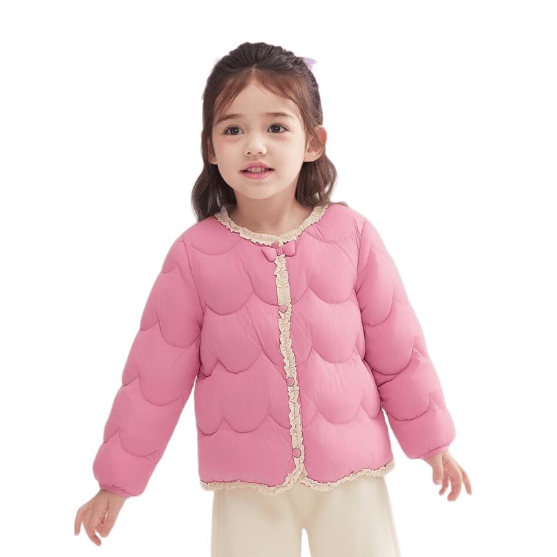 DEESHA Girls' Princess Lightweight Down Jacket