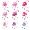 Iron Support Frame Dolls Pram Play Game Kids House Accessories Trendy Baby Stroller  Children
