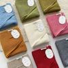 Solid Color Triangular Scarf Warm Shawl Wrap New Women Shawl  British Style