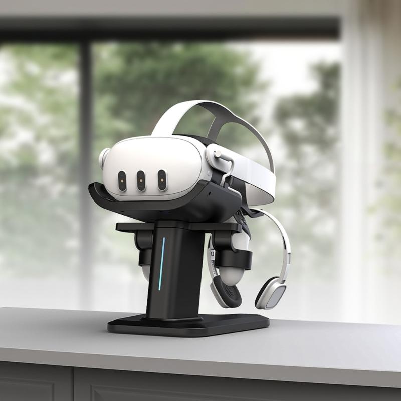 Charging Bracket Fashion Docking Station for Organize and Charger with Extension Hook Stable