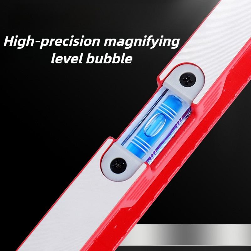 Bubble Horizontal Ruler High Precision Level Ruler Woodworker Building Magnetic Balance Spirit Level Portable Measuring Tools