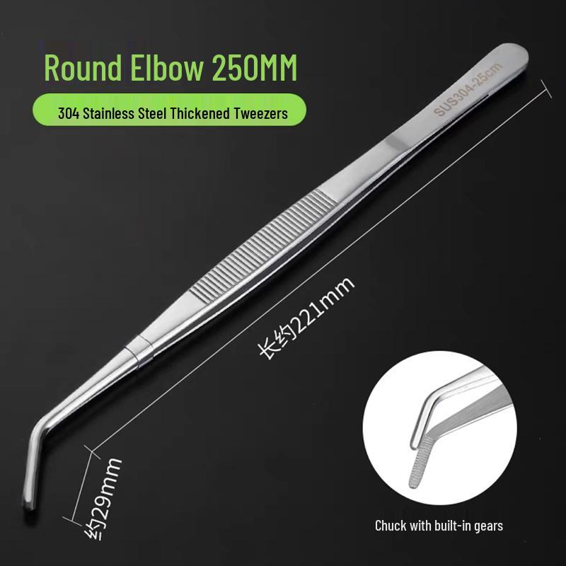 Stainless Steel Gardening Tweezers for Picking, Feeding, and Plant Care
