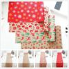 Cotton Creative Christmas Linen Tablecloth Table Flag Desktop Decoration Xmas Ornament Table Cover N