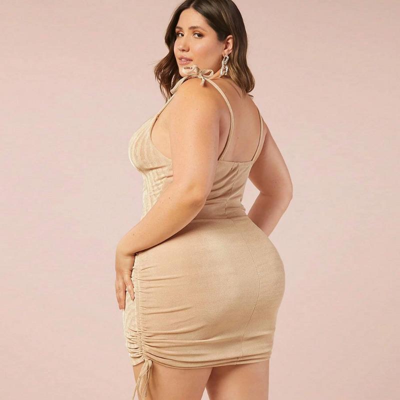 Летние повседневные обтягивающие платья без рукавов для женщин — фото 3