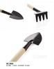 3Pcs Mini Gardening Tool Set, Small Trowel Rake Shovel for Succulent Seedling, Metal Hand Tools for Planting Flowers