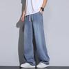 Men's Summer Ice-Feel Lyocell Loose Straight-Leg Jeans
