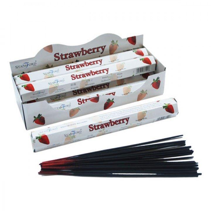 Strawberry Incense Sticks 20 Count Stamford