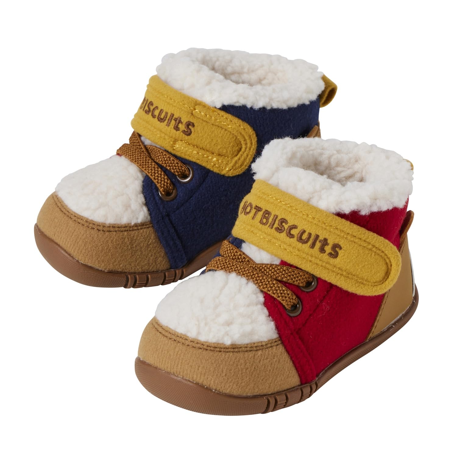 

MIKIHOUSE HOT BISCUITS First Baby Shoes, Boys and Girls, Multicolor, Size 12.5cm, 73-9303-687