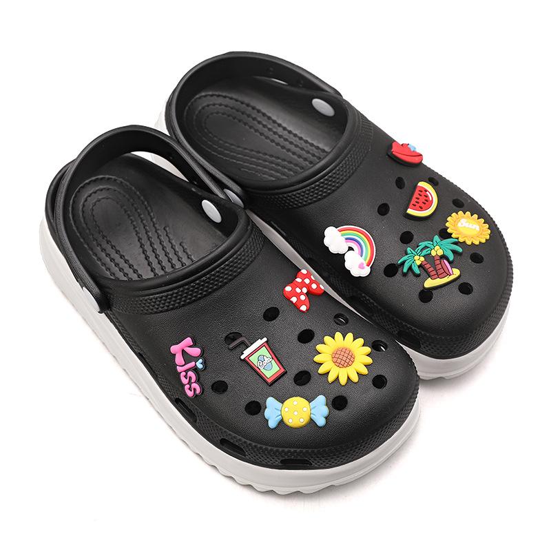 2022 Fashion Pink Women'S Clogs Platform Summer Outdoor Garden Shoes Flats Comfortable Designer Sandals Women Sandalias De Mujer