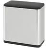 8L Hanging Kitchen Bin, Rubbish bin with Lid and Removable Inner Bucket for Under Cabinet Door, Under Sink, Office