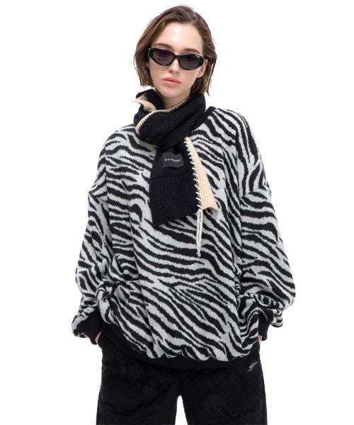 Greatest Zebra Knit Tee Free