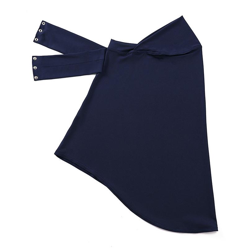 New Instant Jersey Hijab Undercap Hijabs For Woman Muslim Women Hijab Cap Full Cover Snap Fastener Head Wraps Scarf Islam Turban