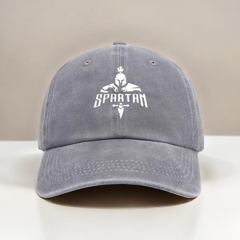 Adjustable Spartan Print Baseball Cap Unisex Sun Hat