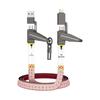 4-in-1 Mecha Data Cable: Dual Type-C, 27W/65W Super Fast Charging