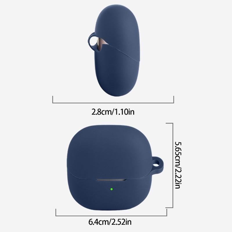 Soft Silicone Cover for Buds 6 Earbuds Charging Case Shockproof Easy To Clean Stain Resistant Multiple Color Option