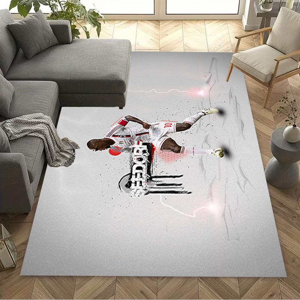 Ac Milan Celebration Floor Mat Suitable for Balcony Living Rooms Study Room Entryway Antislip Carpet Decorate Offices Gift for Festivals