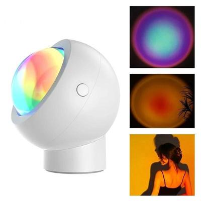 2024 Yeelight Rainbow Sunset Lights Led Projection Ambient Light Magnetyczna podstawa 360° Swobodny obrót do transmisji na żywo