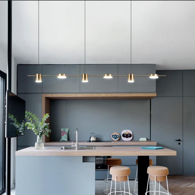 Modern Led Living Room Chandeliers Dining Table Ceiling Chandelier Kitchen Hanging Light Fixture Dimmable Indoor Lighting Lamp
