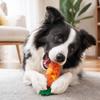 Silicone Squeaky Dog Toy Interactive Puppy Self-