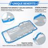 X Autohaux No.53020675AC Car Transmission Filter Oil Pan Gasket for Ram 1500 4.7L 2011-2013 for Chrysler Aspen 4.7L 2007-2009