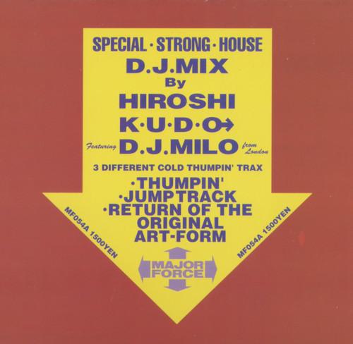12inch Record HIROSHI + K.U.D.O, DJ MILO - D.j.mix MF054A MAJOR FORCE 1996 Japan Japanese Pop/Rock Used