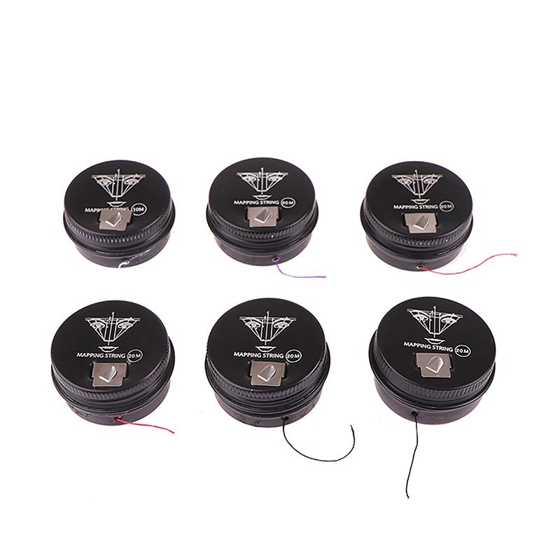 10/20M Microblading Haritalama İpi Kaş Önceden Mürekkeplenmiş İp Kalıcı Makyaj Dövme Boyama Çizgisi Kaş İşaretleyici Konumlandırma Aracı