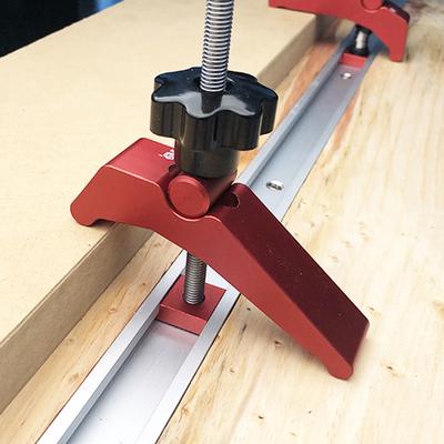 Hliníková slitina Rychle působící přídržná svorka T-drážka T-drážka Sada svěrek pro obrábění dřeva