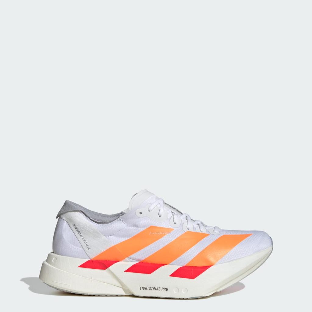 adidas Adizero Adios Pro 4 JR7088 Men's Performance Sports Shoes Cloud White / Lucid Orange / Lucid Red