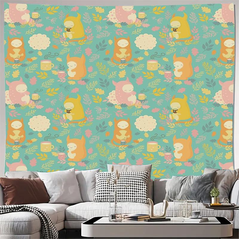

Boho Tapestry Wall Hanging Aesthetic Room Decor Hippie Wall Art Nature Landscape Dorm Decor Bedroom Living Room Home Textile 74x94cm(29x37in)